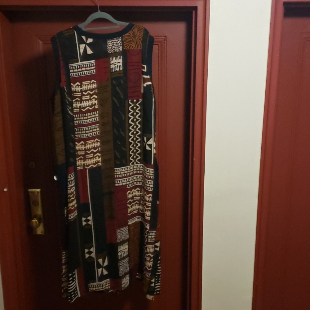 METROPOLITAN GEOMETRIC DRESS SIZE XL - Picture 6 of 7